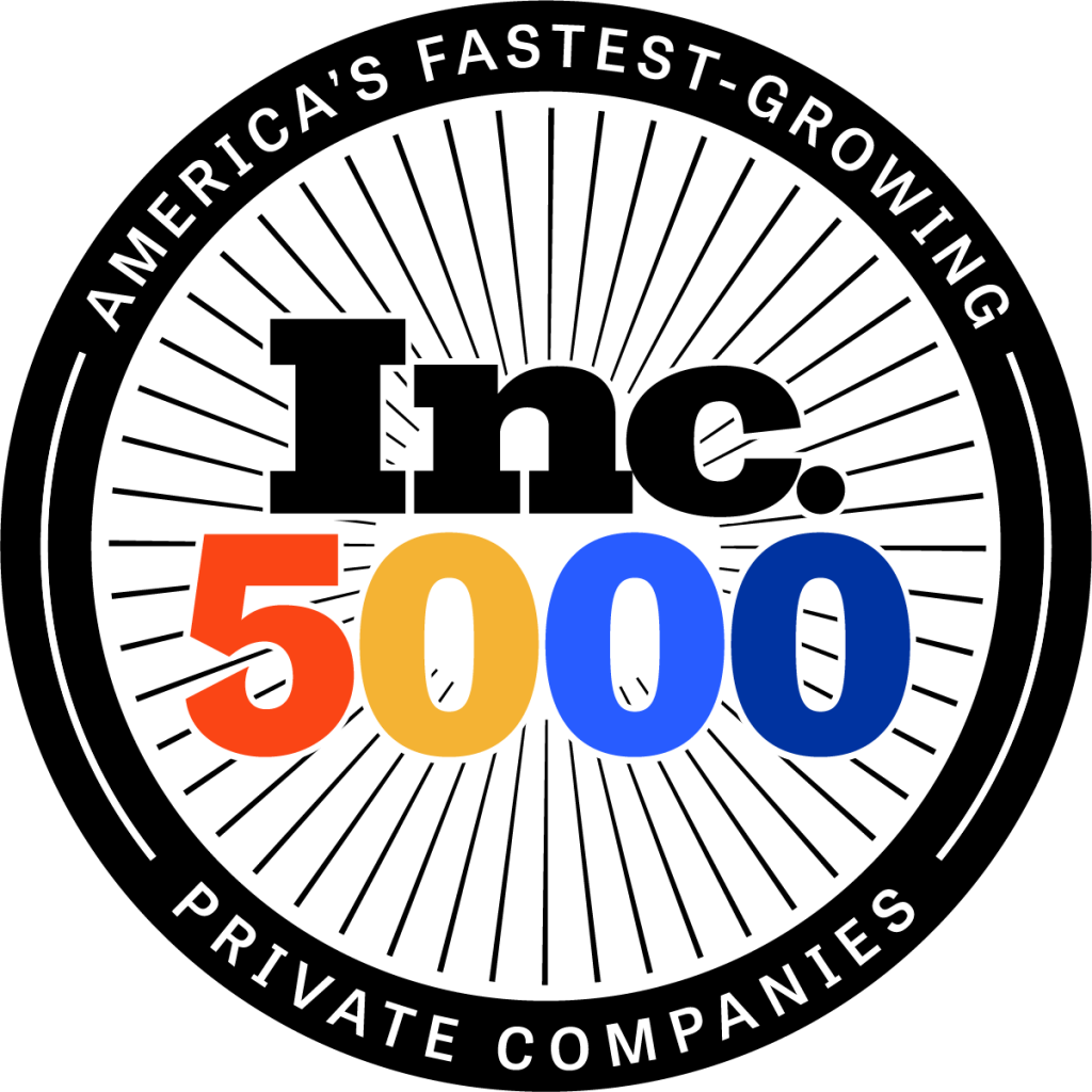 Inc. 5000 Medallion Logo America's Fastest-Growing Private Companies